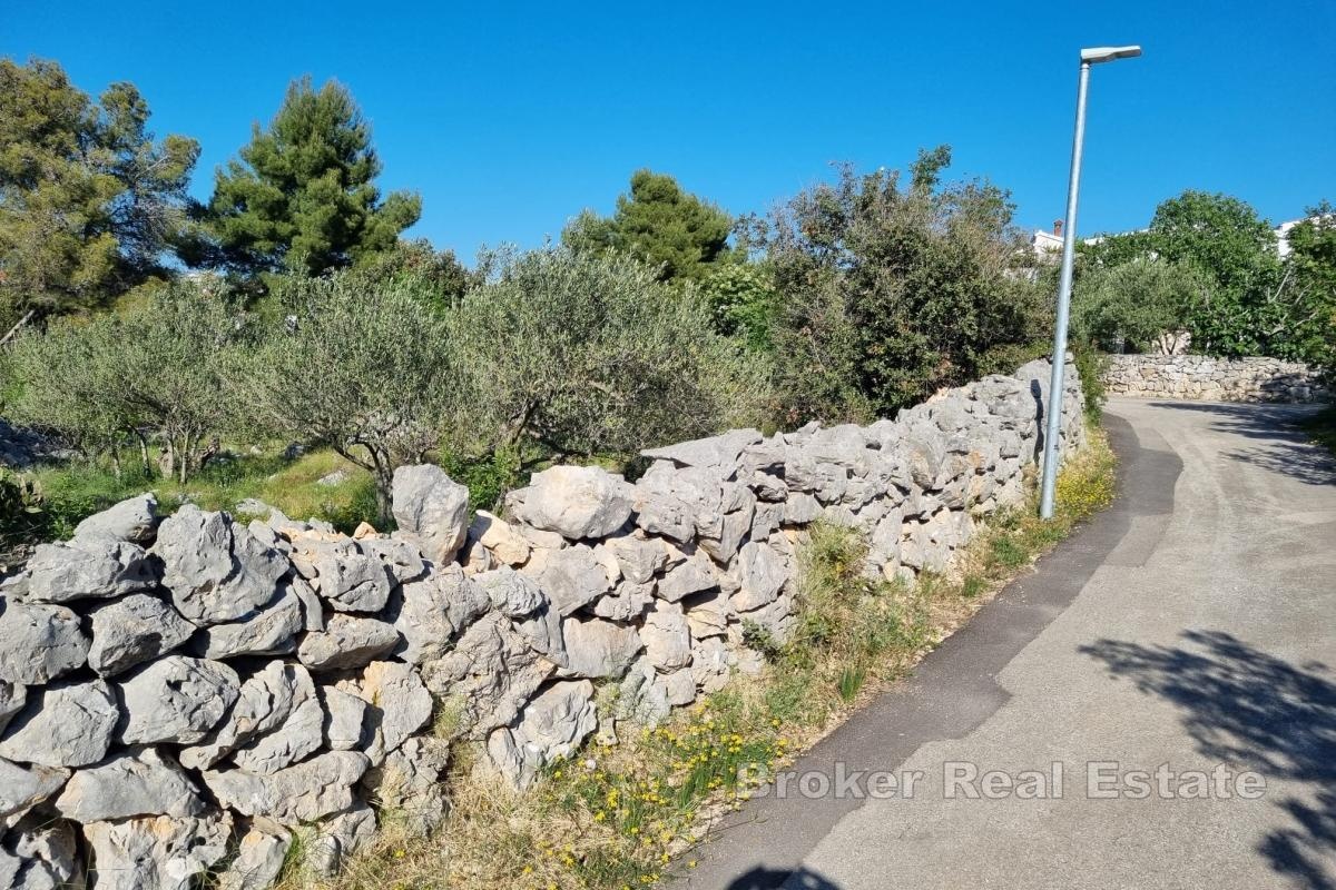 1 - vendita terreno vista mare rogoznica sebenico e tenin croazia