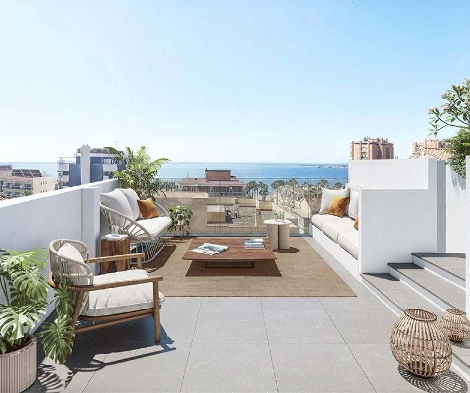 2 - verkoop appartement uitzicht op zee malaga andalusië spanje