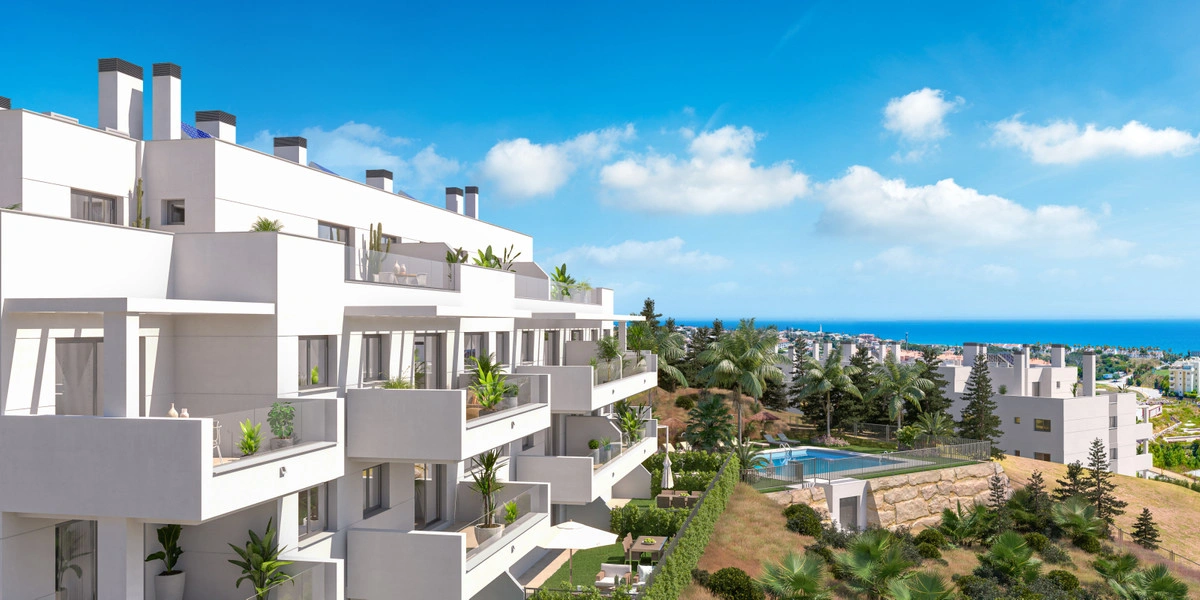 1 - vente appartement vue mer mijas andalousie espagne
