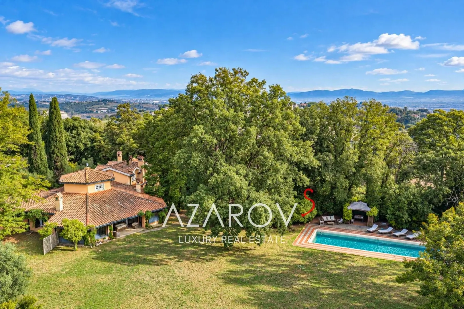 1 - vente villa roma latium italie