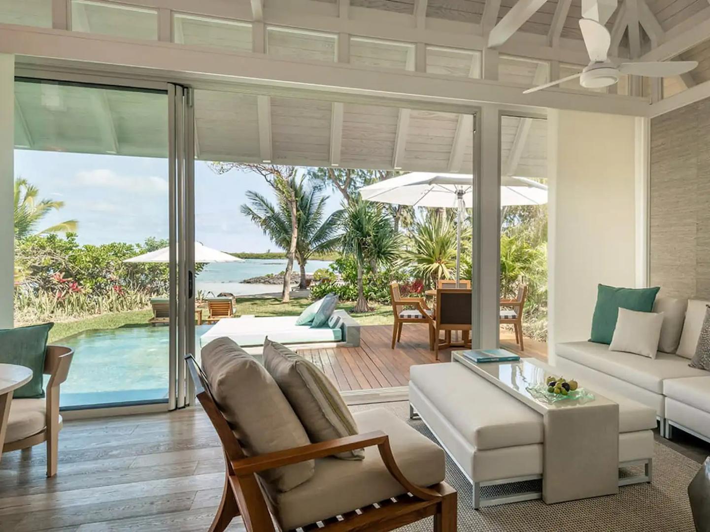 1 - waterfront house for vacation rentals in beau champ flacq mauritius