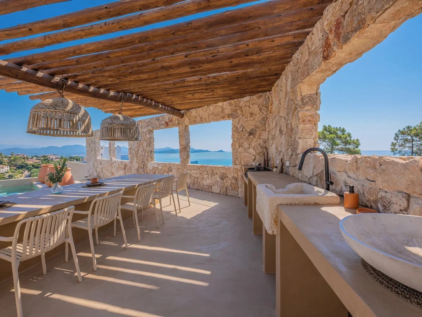 1 - sea view villa for sale in les issambres var france