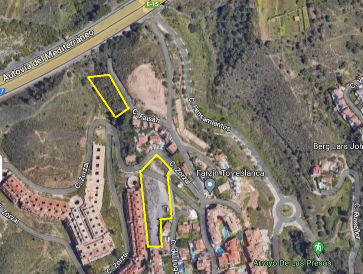 1 - verkoop terrein uitzicht op zee torreblanca andalusië spanje