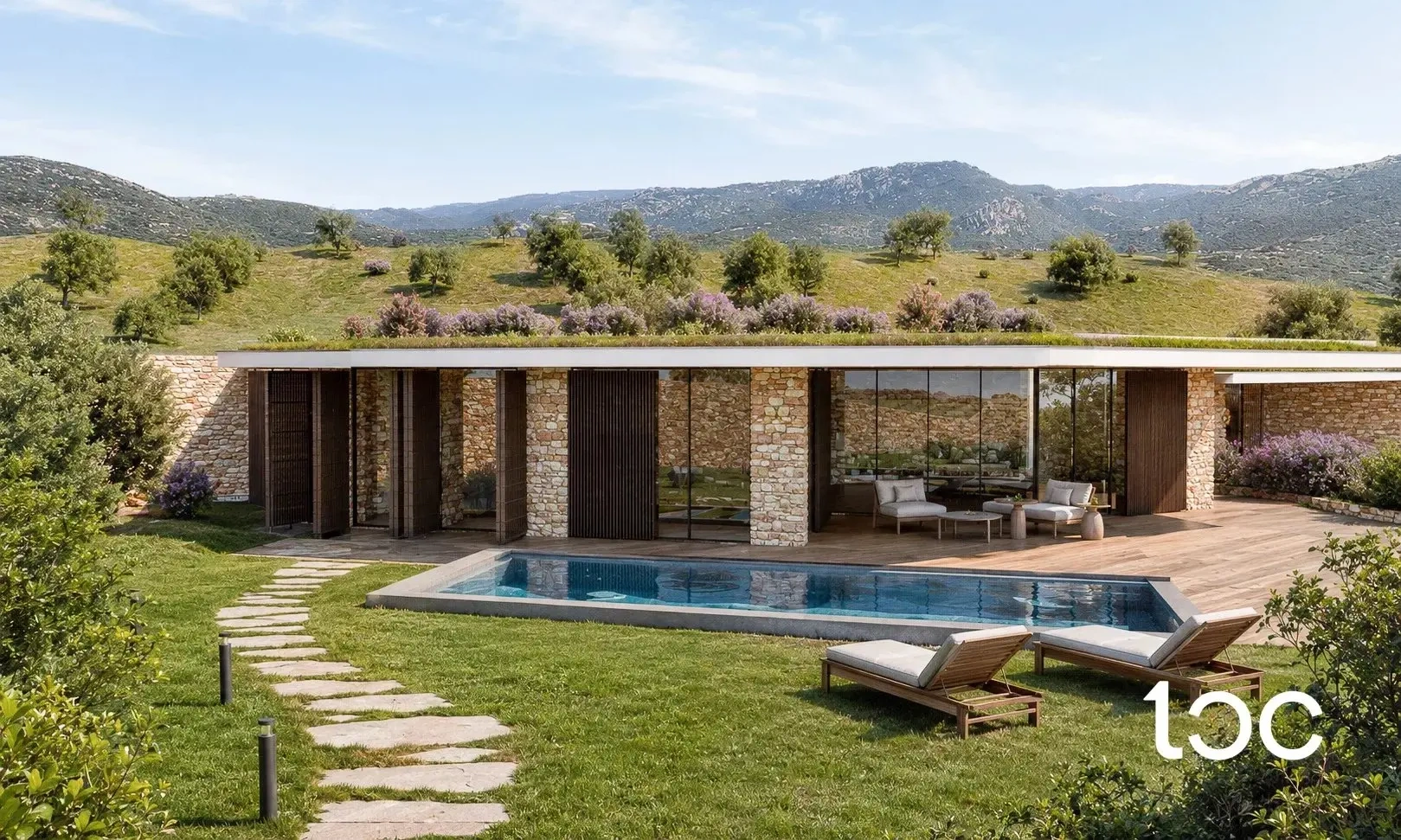 1 - sea view villa for sale in trinita' d'agultu e vignola sardinia italy