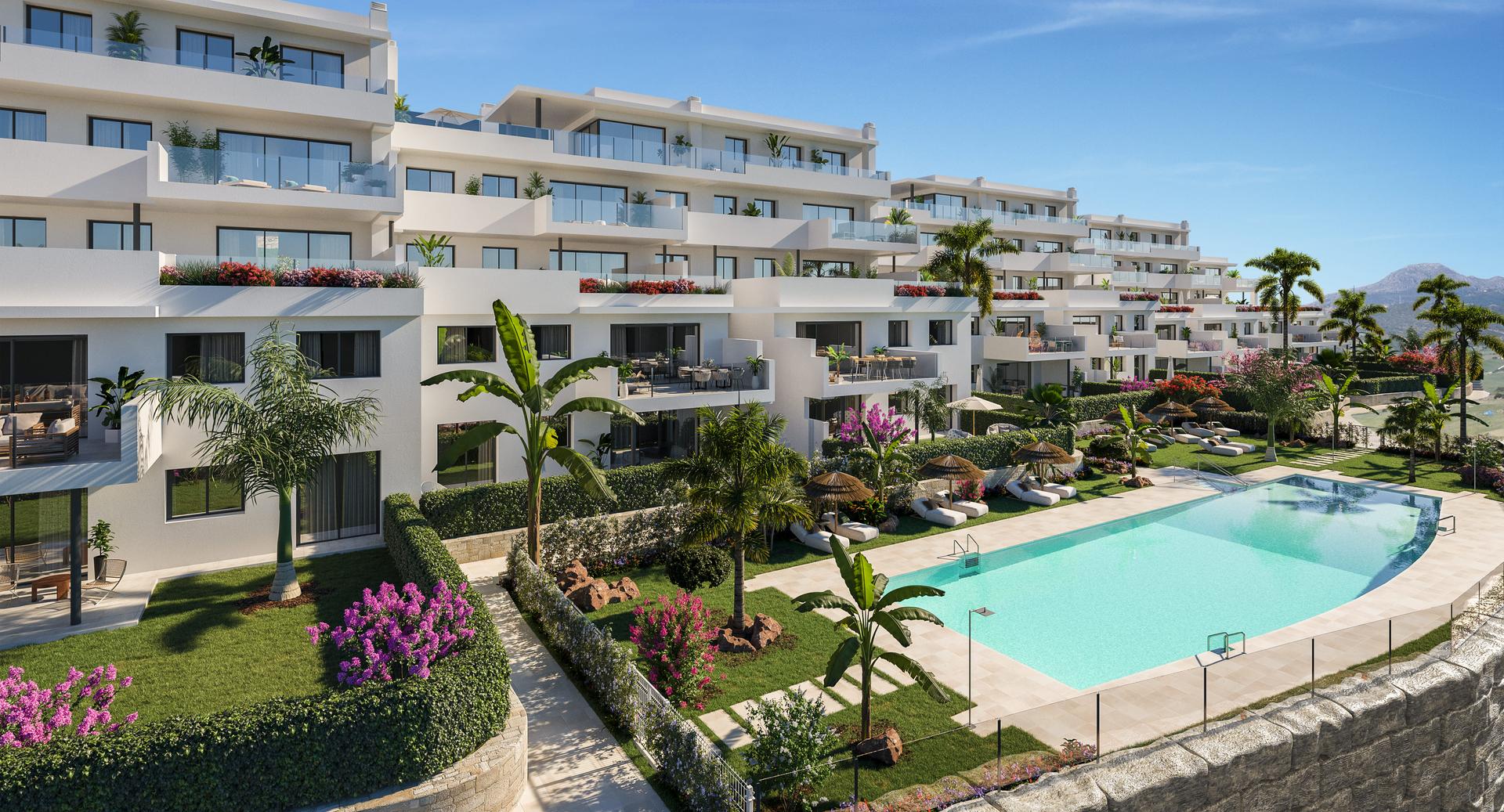 1 - sea view apartment for sale in casares - costa del sol andalusia spain