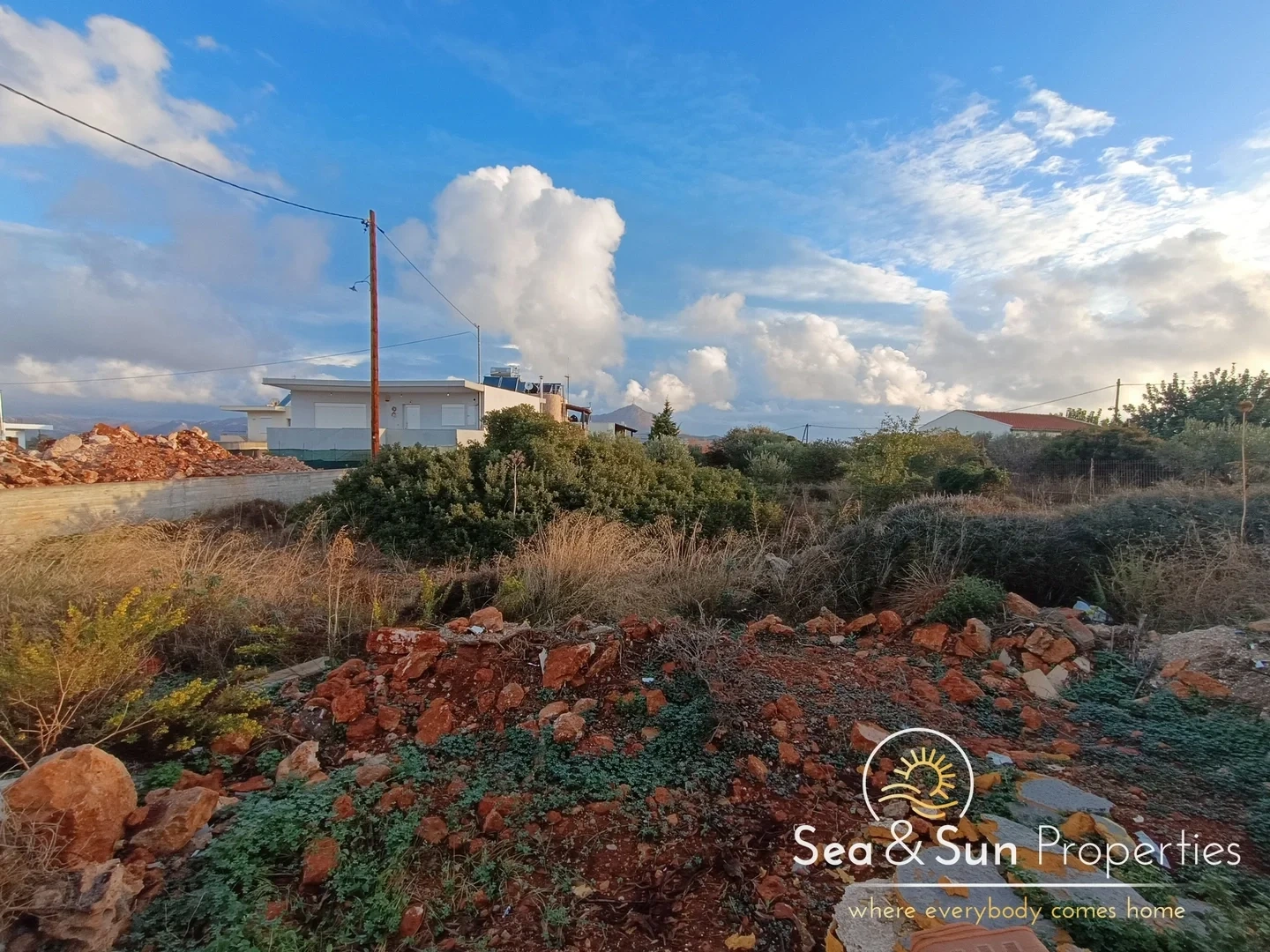 1 - plot of land for sale in akrotiri crete greece