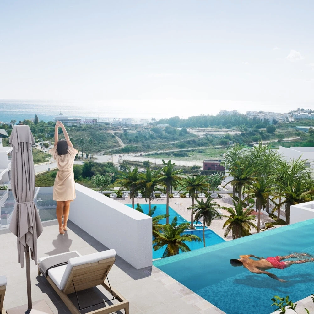 2 - sea view apartment for sale in la gaspara andalusia spain