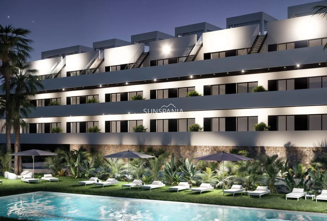 1 - продажа квартира вид моря finestrat - costa blanca валенсия испания