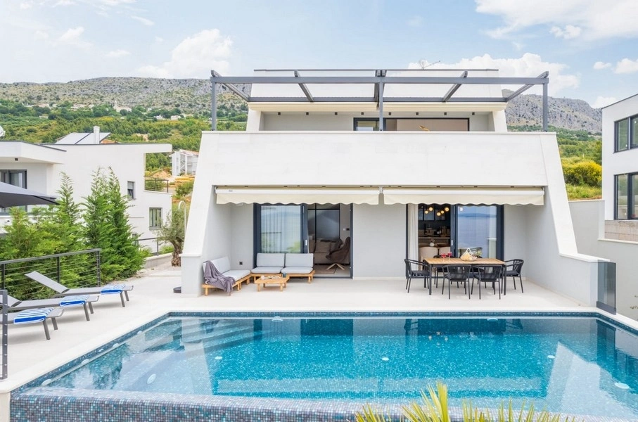2 - verkoop huis uitzicht op zee split split-dalmatia kroatië