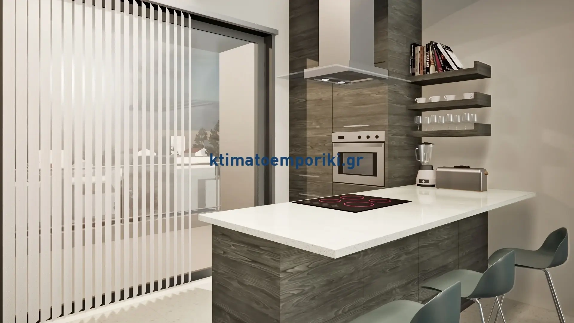 2 - vente appartement vue mer chalépa crète grèce