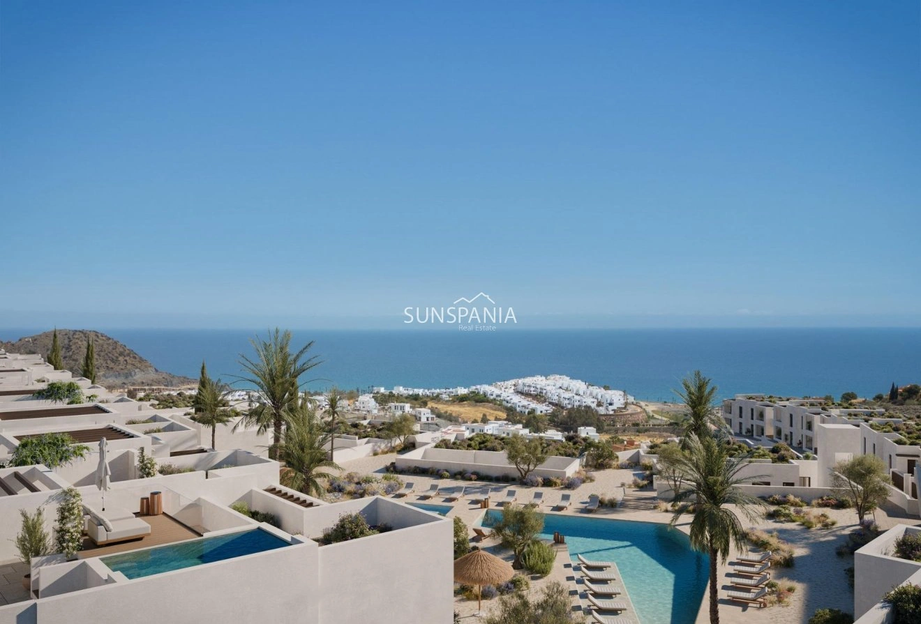2 - verkoop appartement aan het water mojacar andalusië spanje