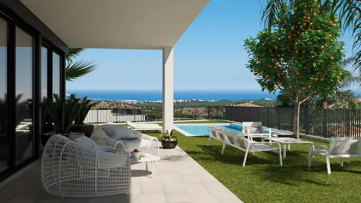 2 - продажа дом вид моря polop - costa blanca валенсия испания