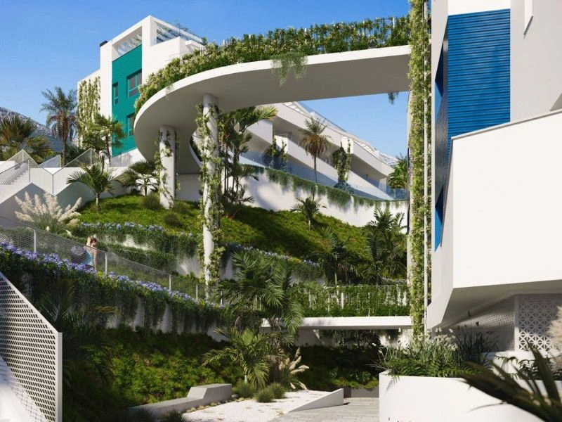 1 - продажа квартира вид моря mijas андалусия испания