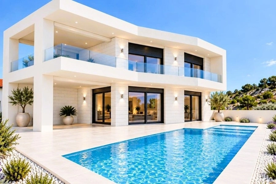 1 - verkoop villa uitzicht op zee rogoznica šibenik-knin kroatië