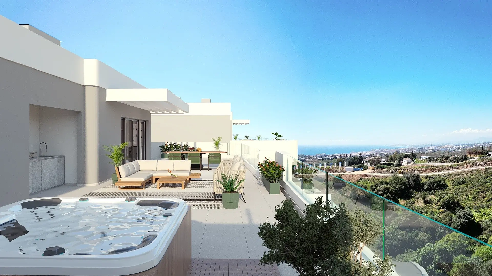 2 - venta apartamento vista al mar marbella - costa del sol andalucía españa