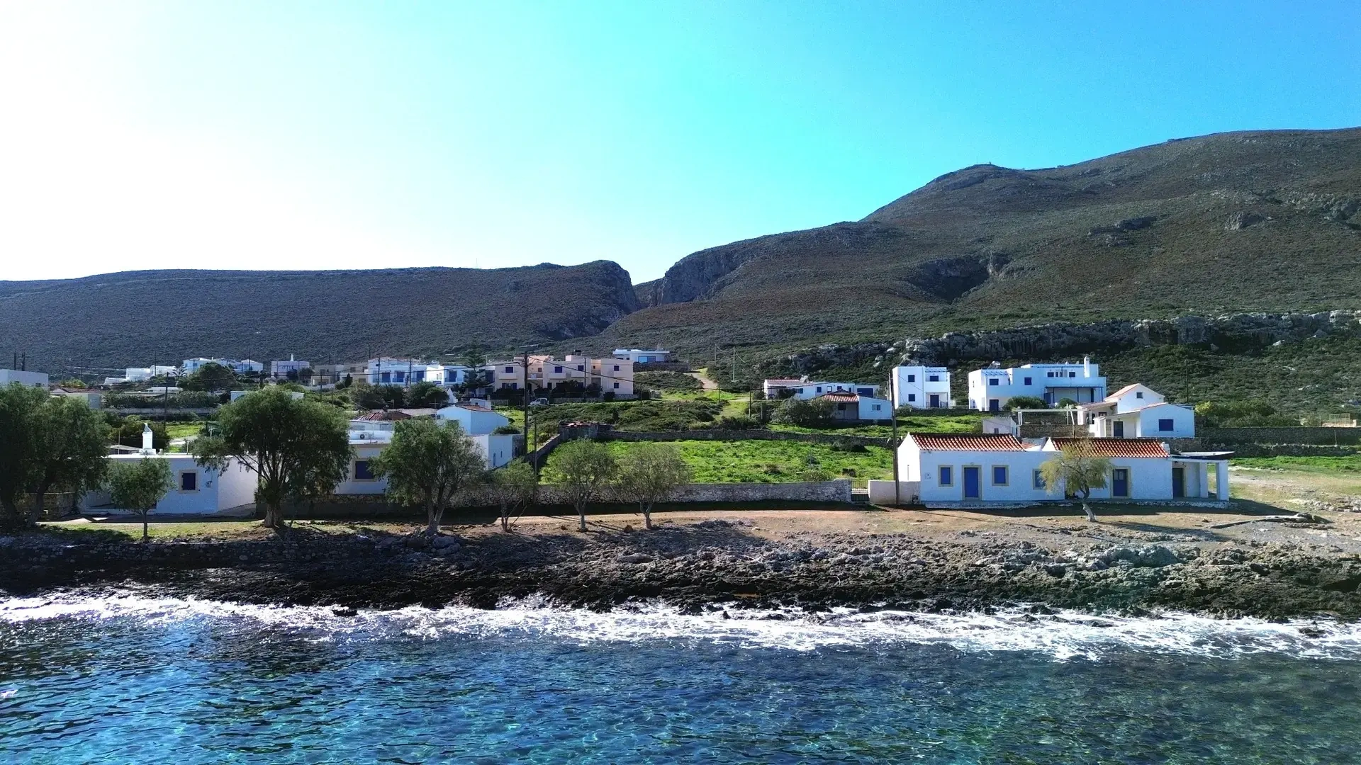 1 - waterfront plot of land for sale in kythira attica greece
