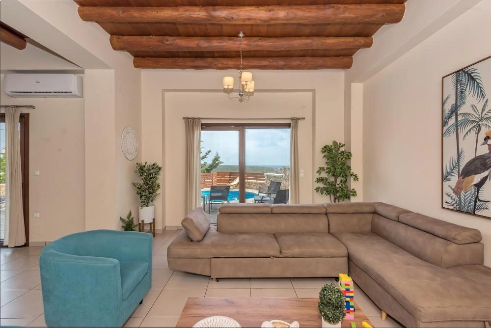 2 - vente maison vue mer néo chorió crète grèce