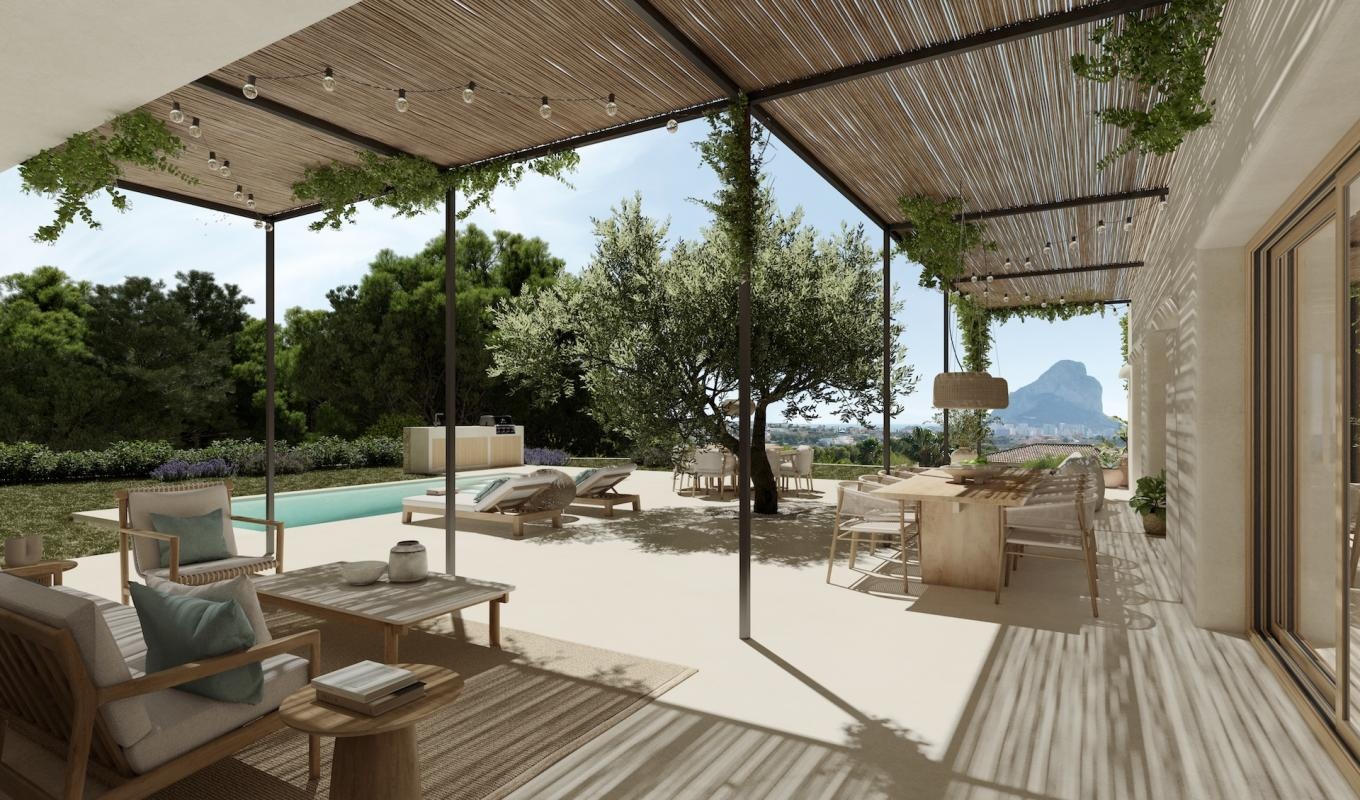 1 - vendita casa vista mare calpe - costa blanca comunità valenciana spagna