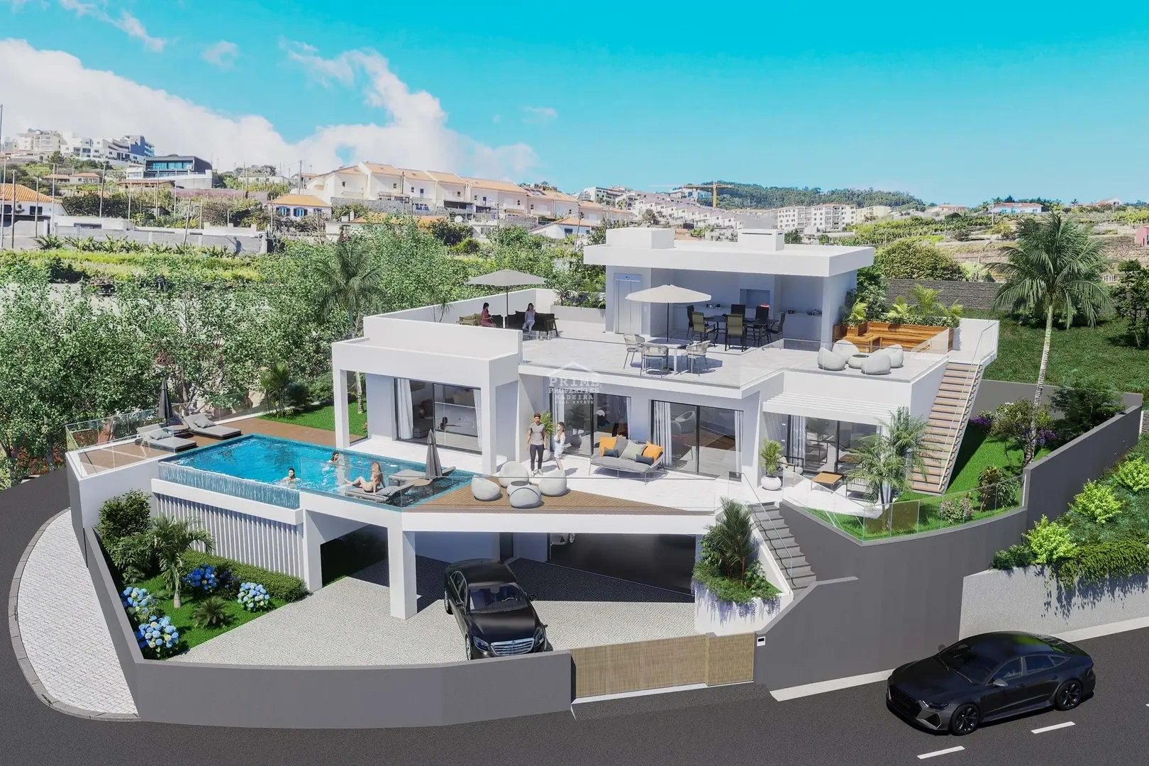 1 - vente maison vue mer santa cruz madère portugal