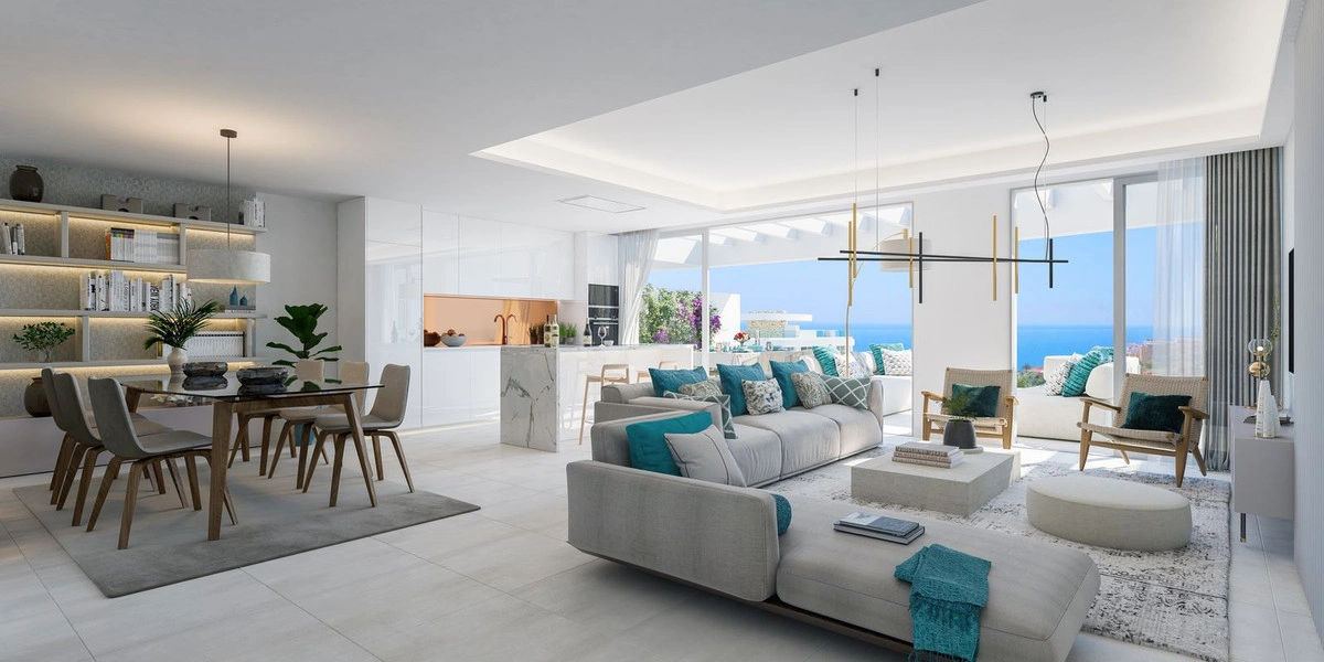 2 - vente appartement vue mer mijas andalousie espagne