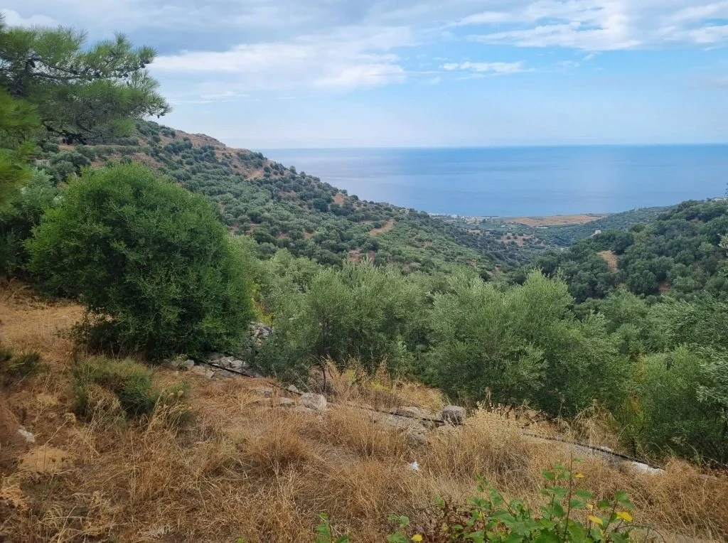 1 - venta terreno vista al mar mókhlos creta grecia