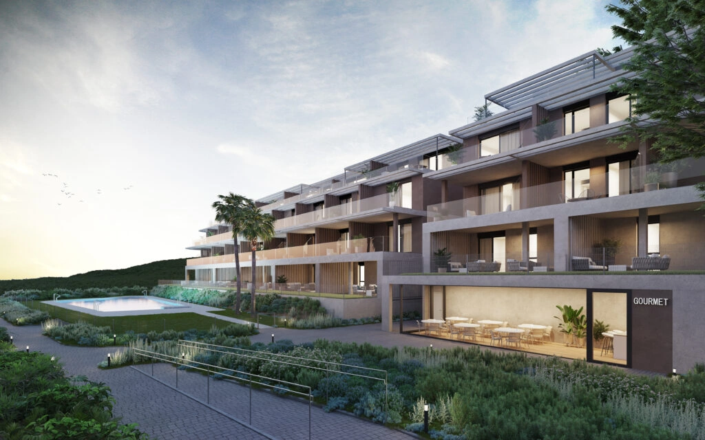 2 - verkoop appartement uitzicht op zee estepona - costa del sol andalusië spanje