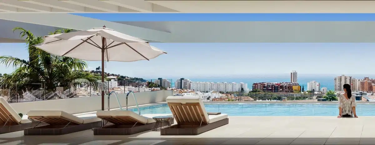 2 - продажа квартира вид моря fuengirola - costa del sol андалусия испания