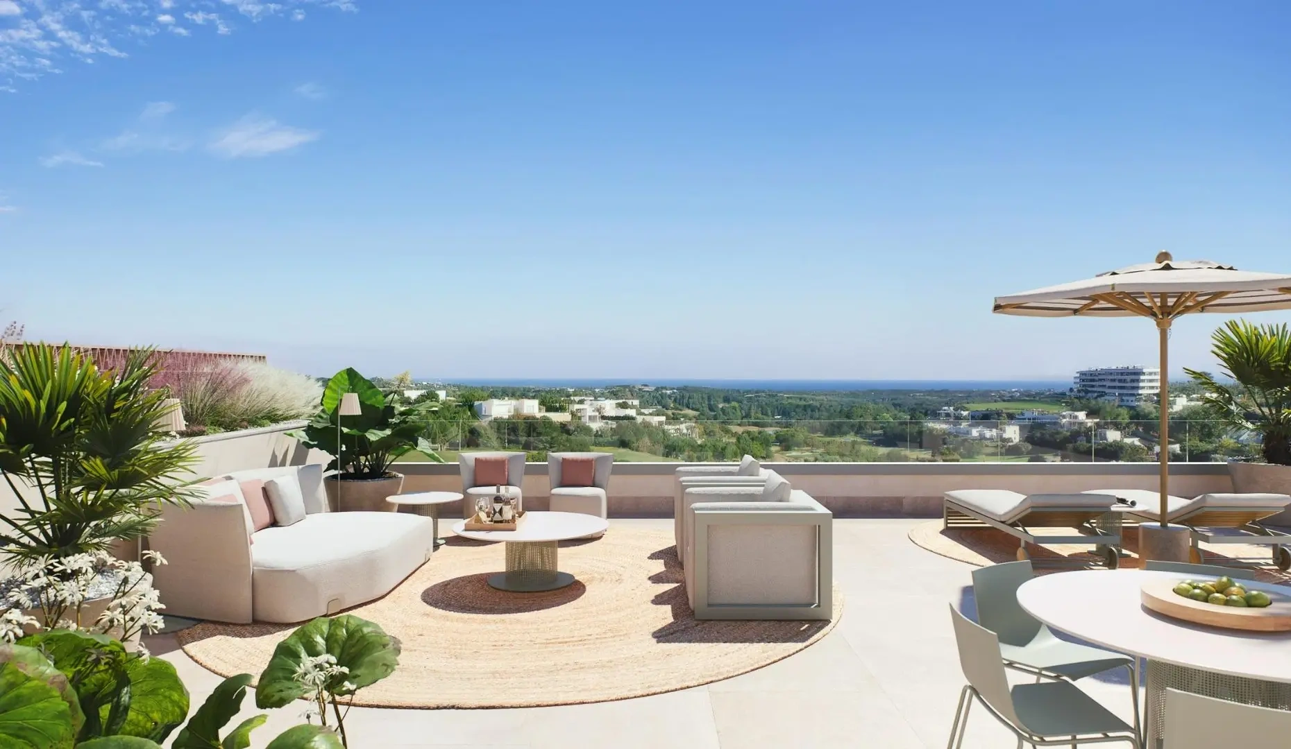 Appartement vue mer avec terrasse