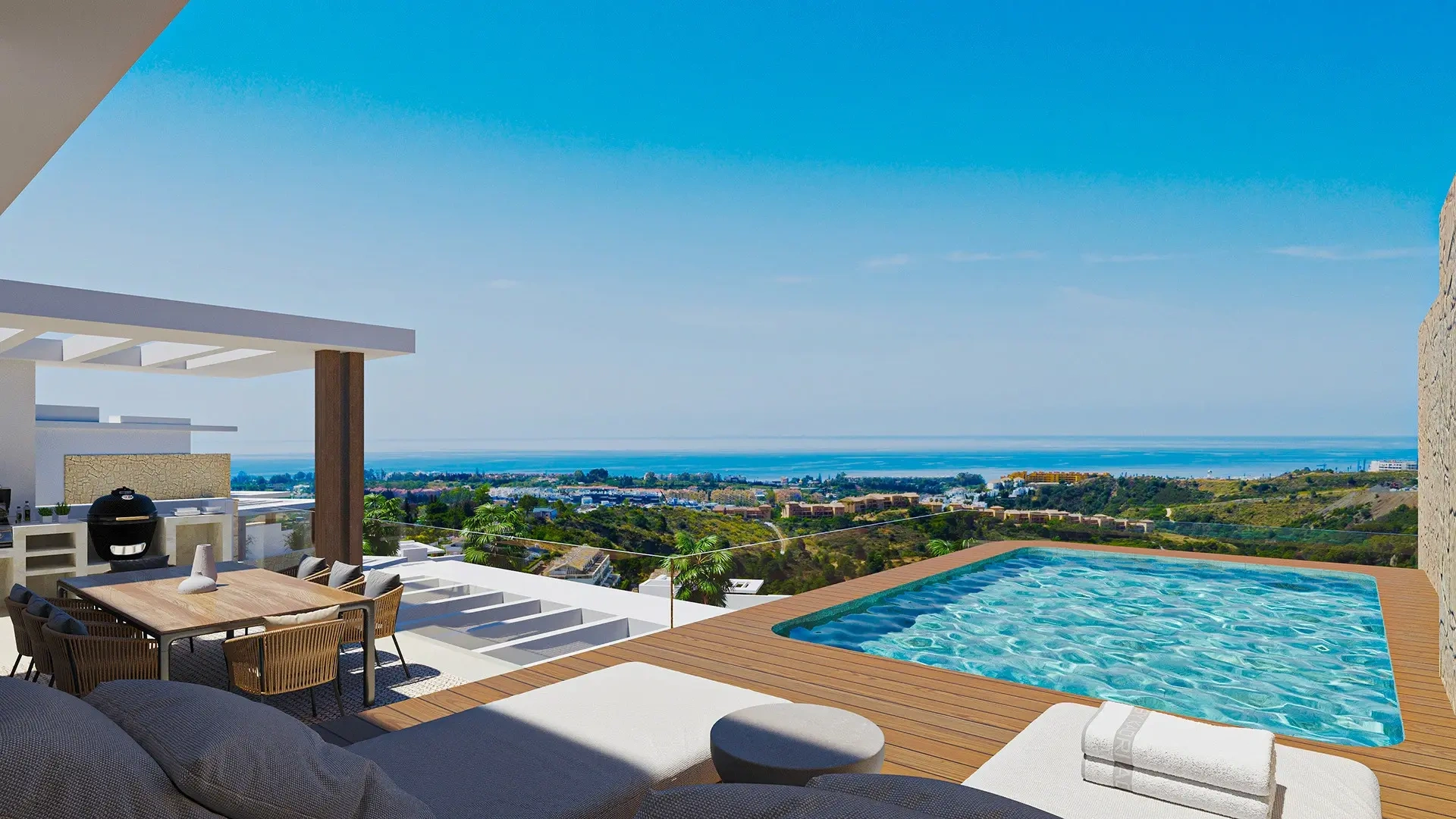 1 - sea view apartment for sale in estepona - costa del sol andalusia spain