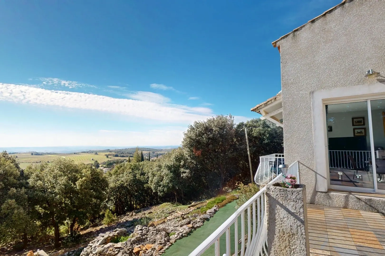1 - verkoop huis uitzicht op zee faugères hérault frankrijk