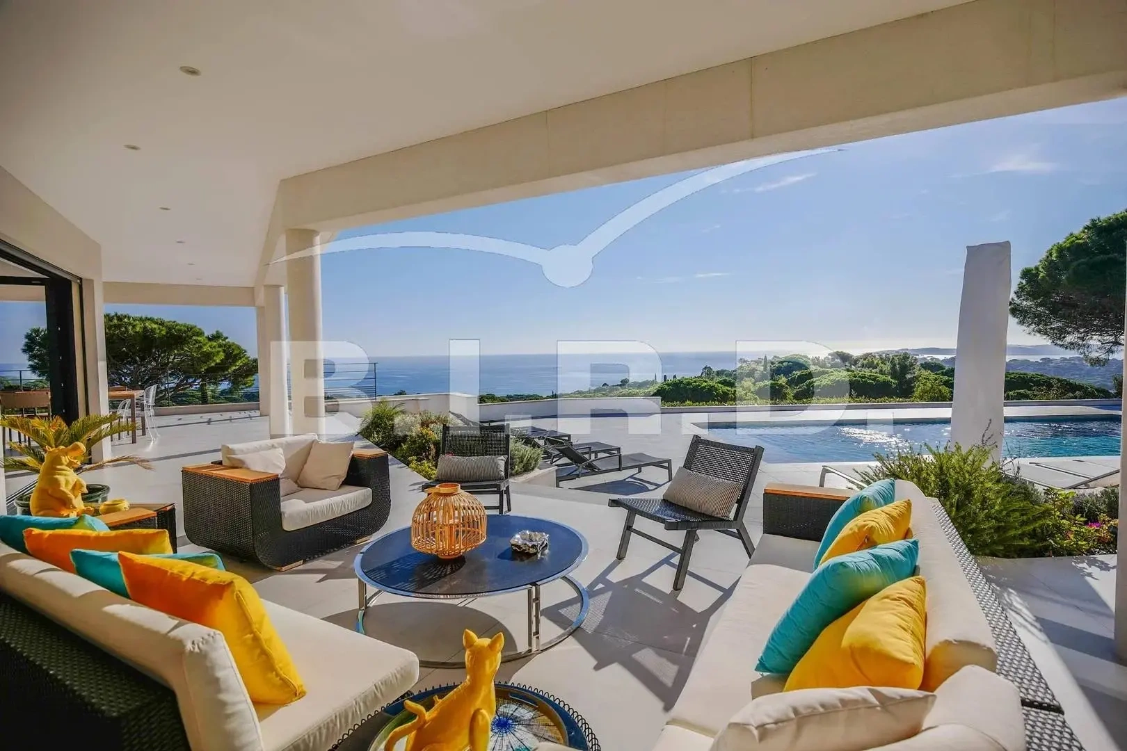 2 - affitto vacanze casa vista mare sainte-maxime var francia