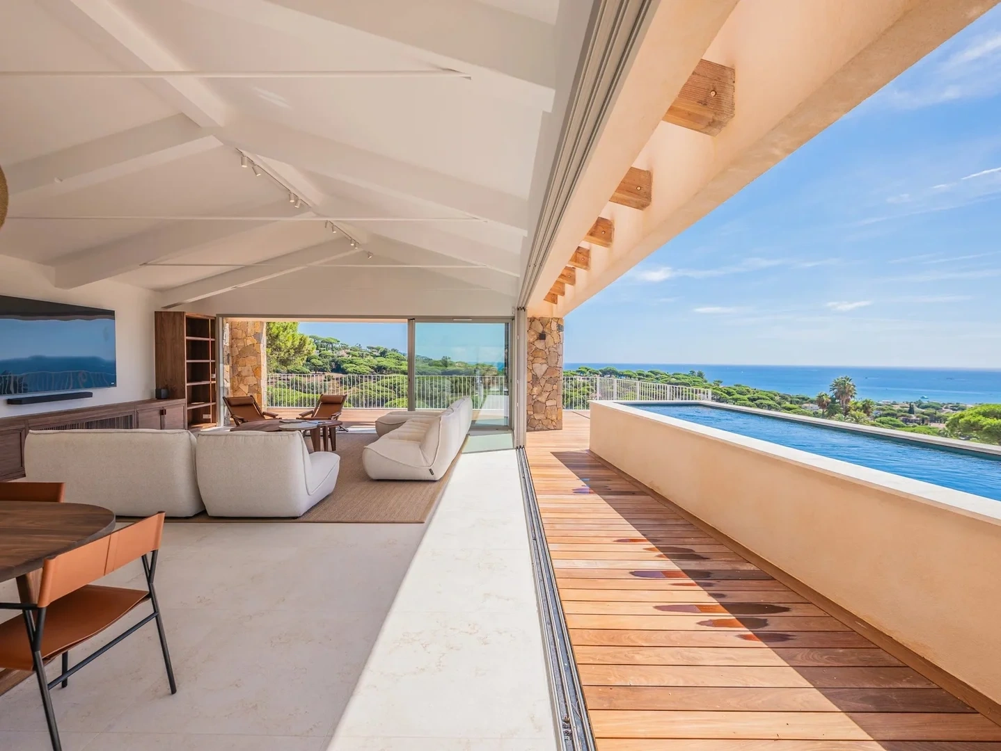 1 - verkoop villa uitzicht op zee sainte-maxime var frankrijk