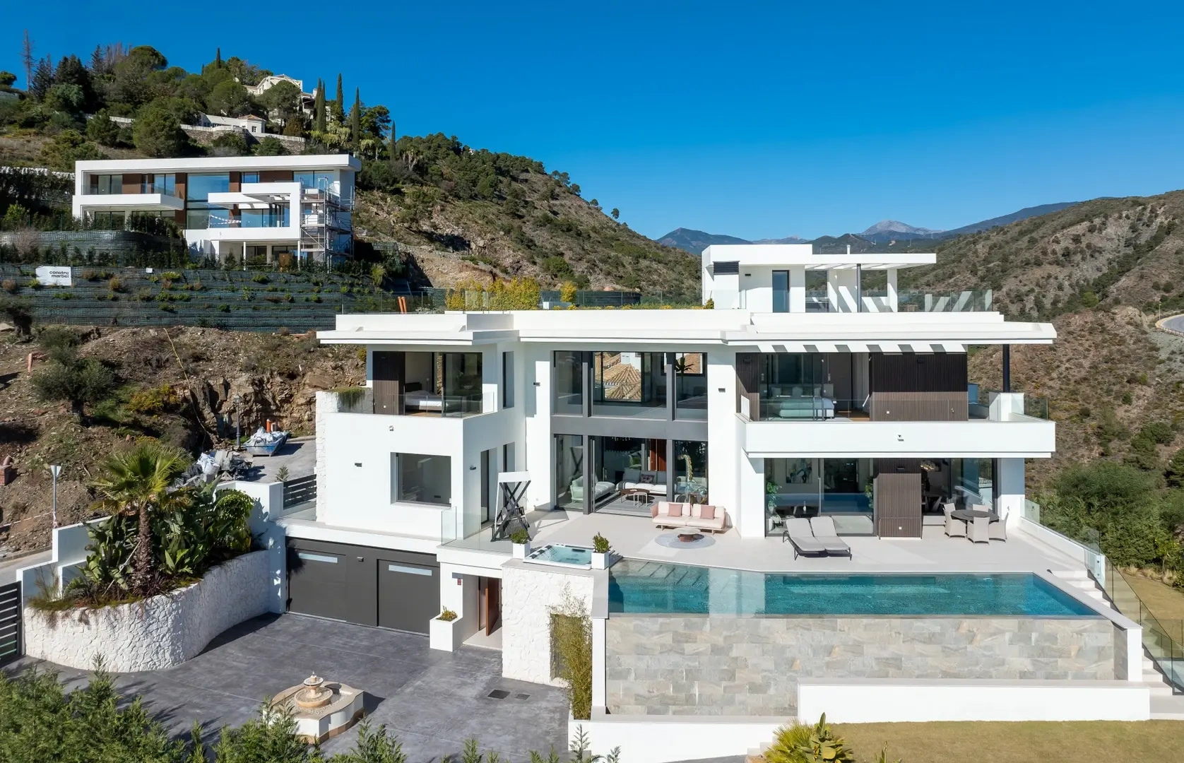 1 - vente maison vue mer benahavis - costa del sol andalousie espagne