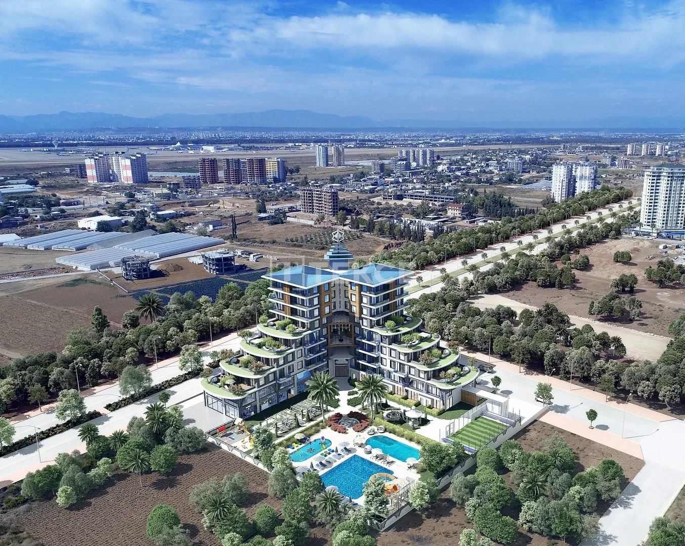 1 - apartment for sale in aksu antalya turkey