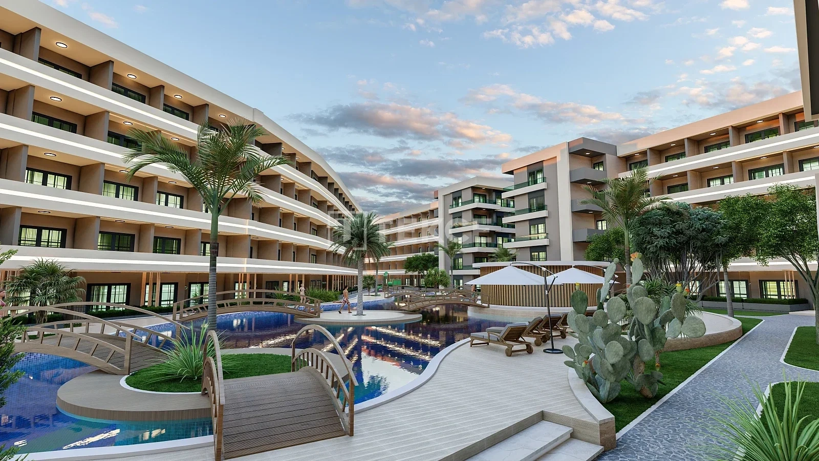 1 - vente appartement plage à pied erdemli mersin turquie