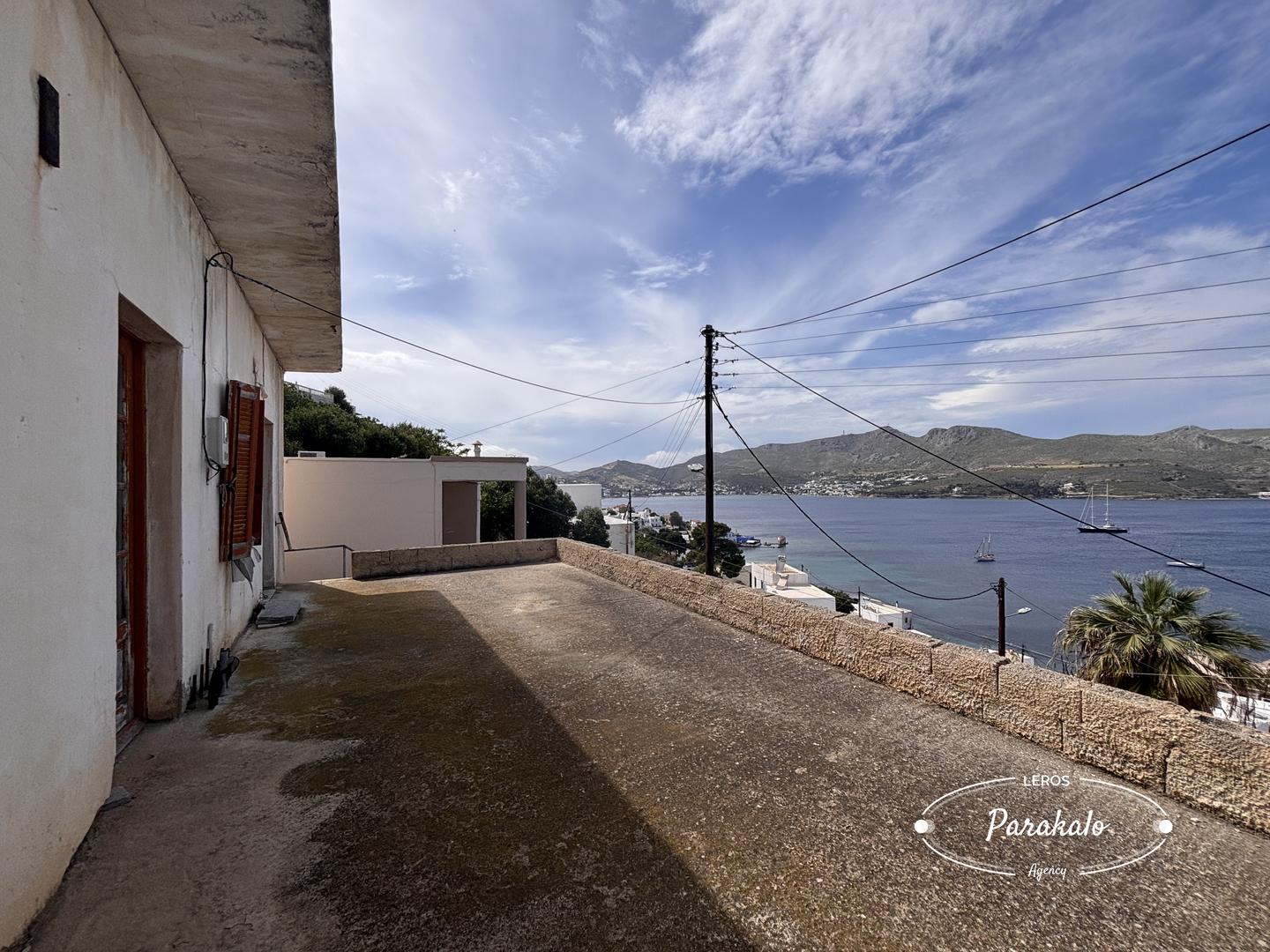 1 - sea view house for sale in leros south aegean greece