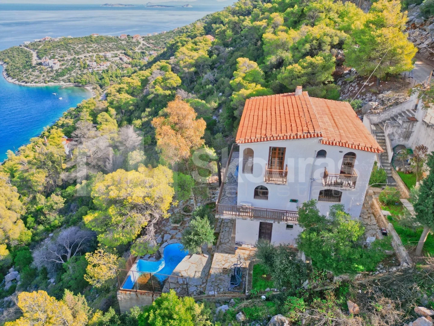2 - venda casa vista de mar pefkali peloponeso grécia