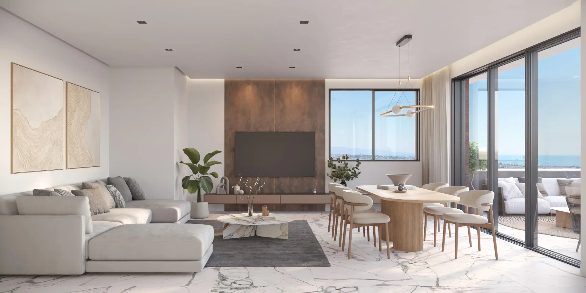 2 - venda apartamento vista de mar estepona - costa del sol andaluzia espanha