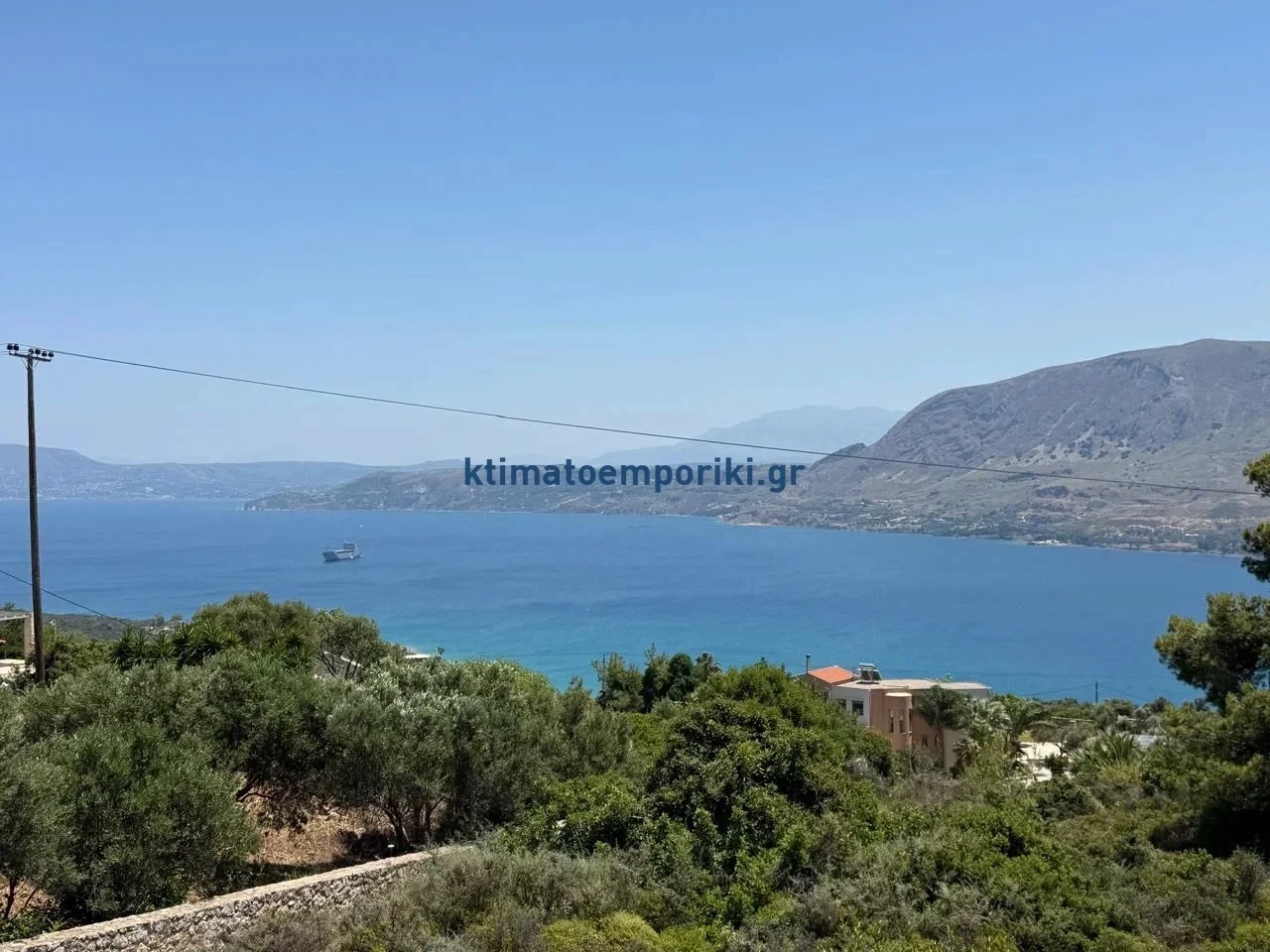 2 - sea view plot of land for sale in pithári crete greece