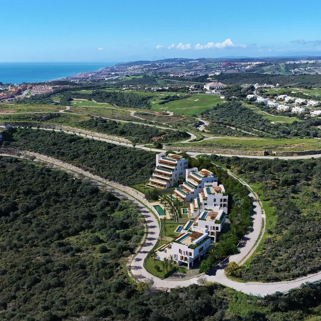 2 - verkoop appartement uitzicht op zee casares - costa del sol andalusië spanje