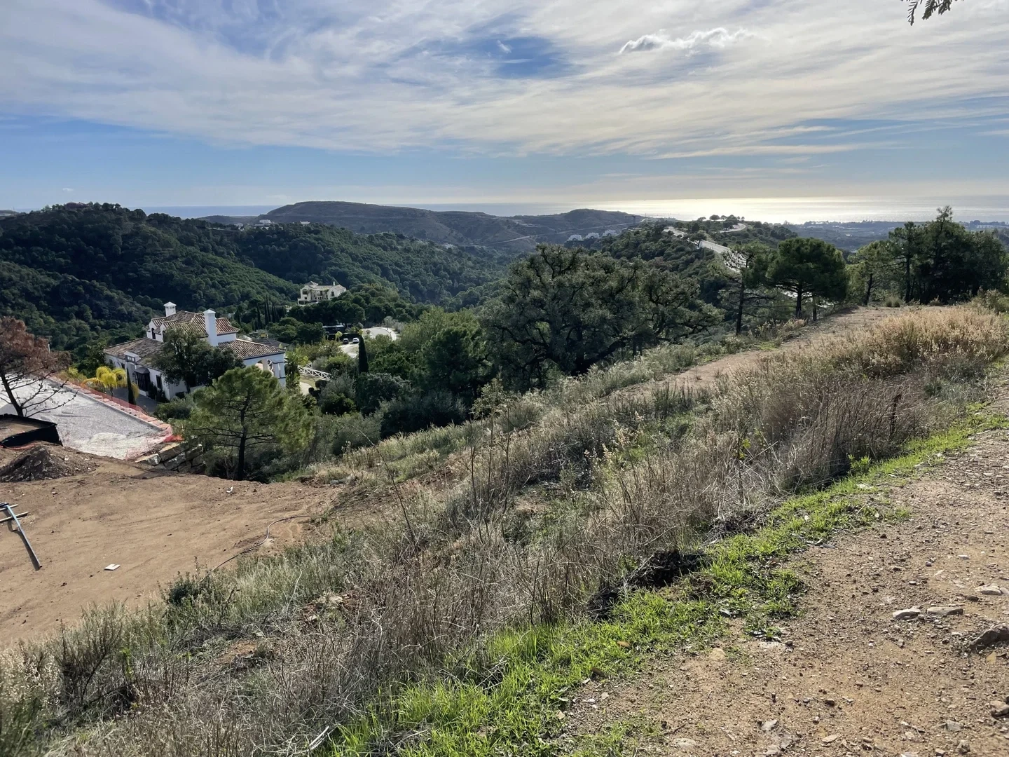 2 - sea view plot of land for sale in benahavis - costa del sol andalusia spain