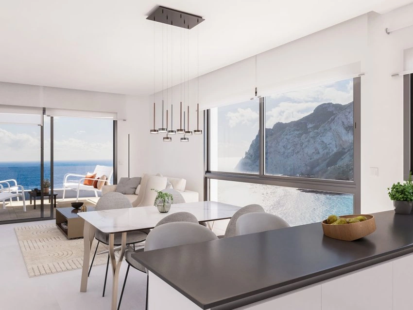 2 - vente appartement pieds dans l'eau calpe - costa blanca communauté valencienne espagne