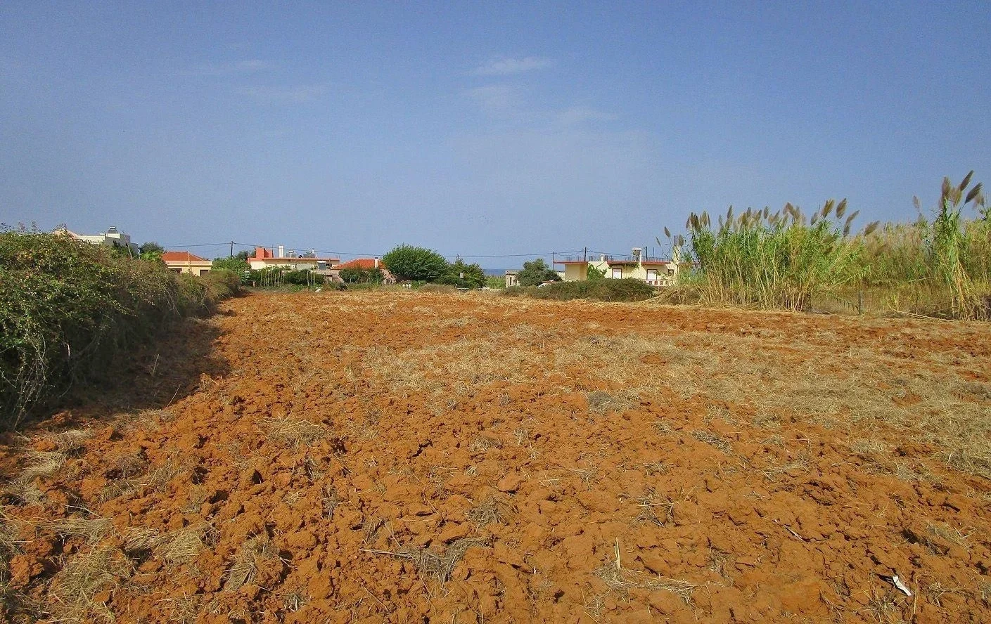 1 - vente terrain máleme crète grèce