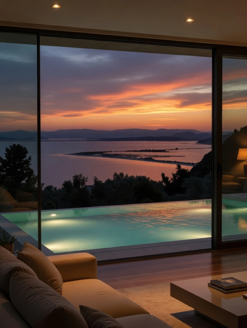 1 - vente maison vue mer tsoukaládes îles ioniennes grèce