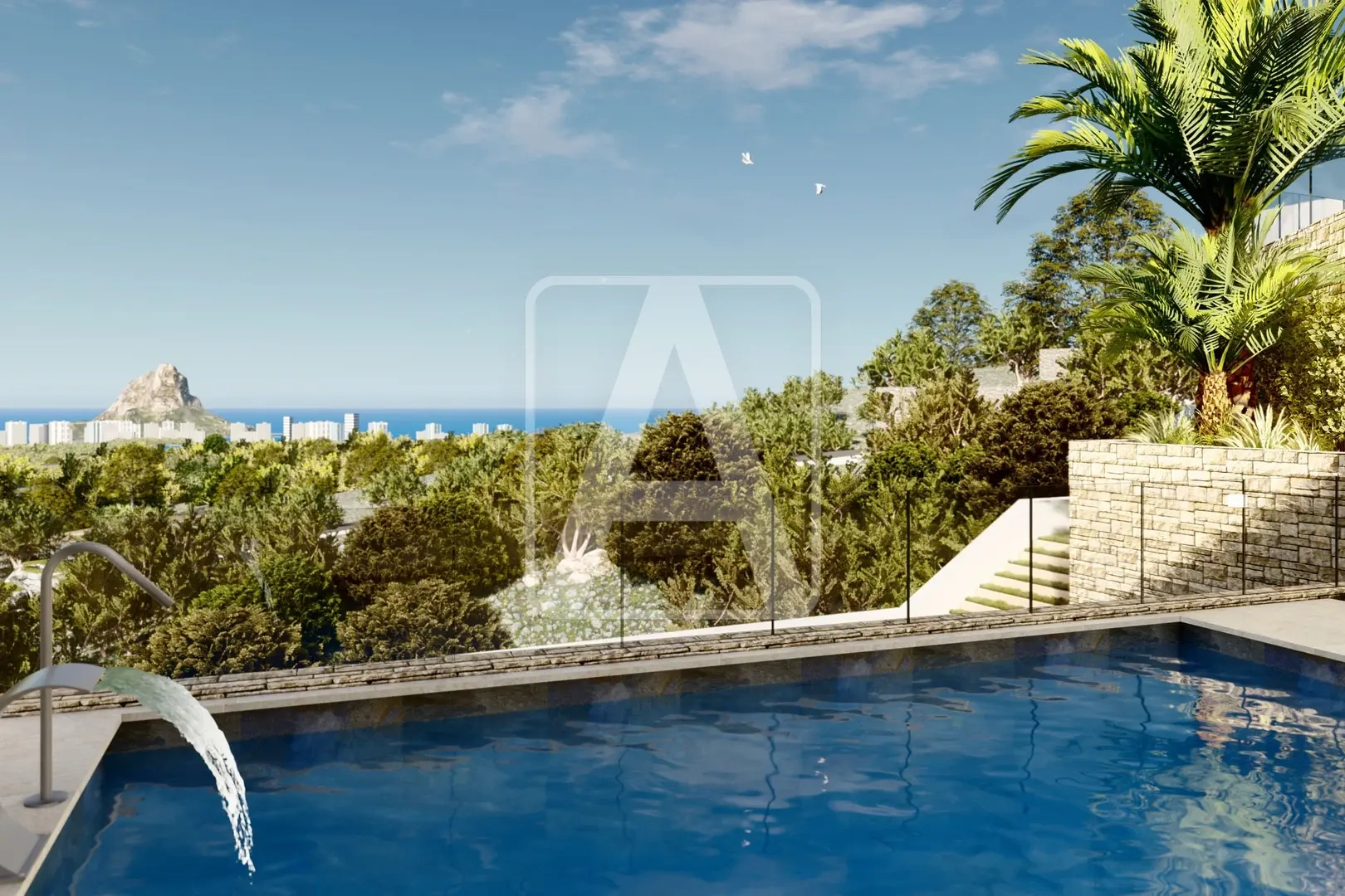 2 - venta casa vista al mar calpe - costa blanca comunidad valenciana españa