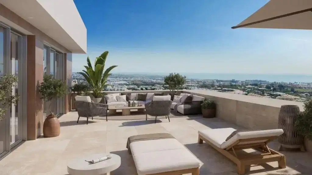 2 - venda apartamento vista de mar estepona - costa del sol andaluzia espanha