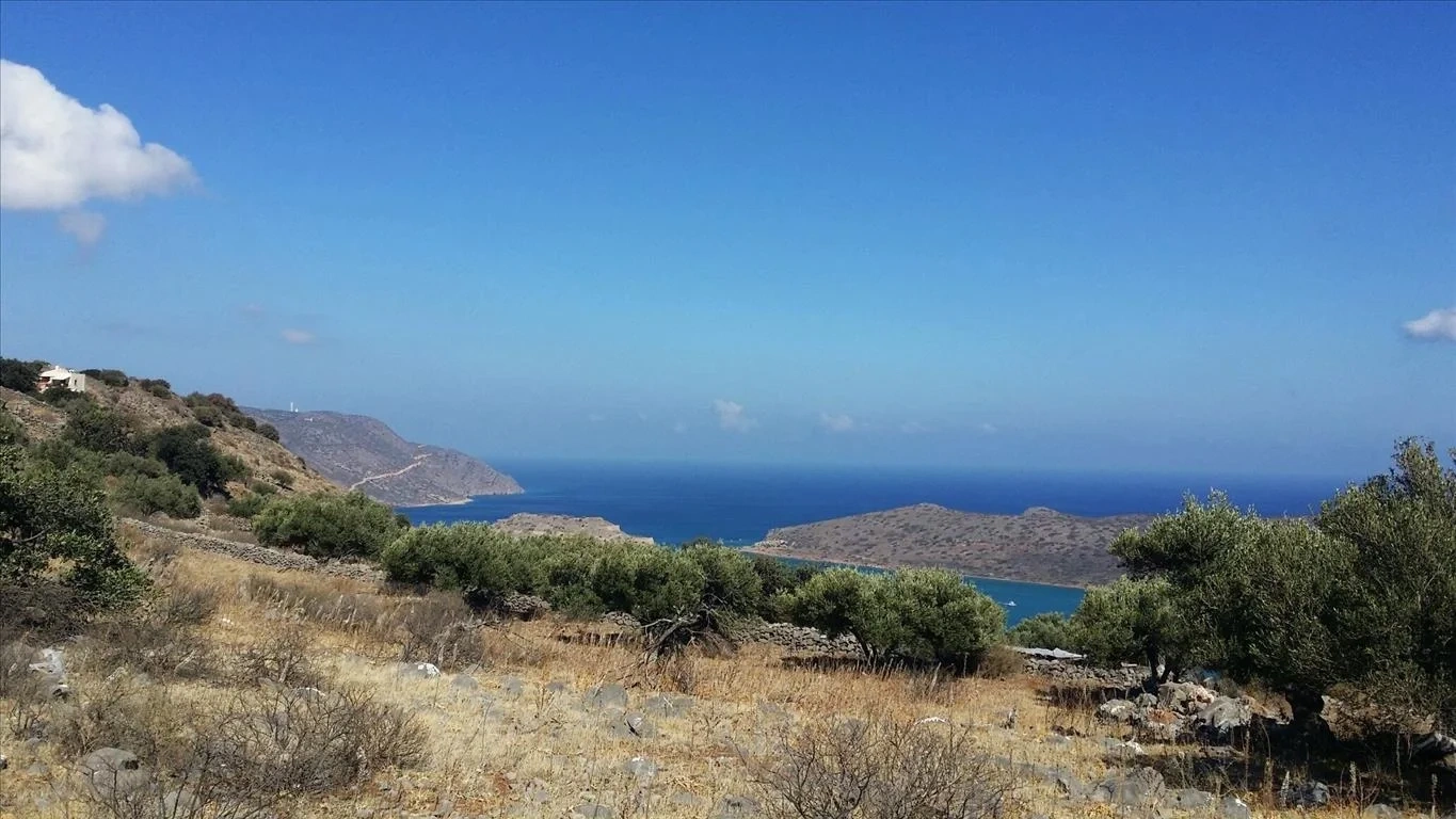 1 - vente terrain vue mer kato pines crète grèce