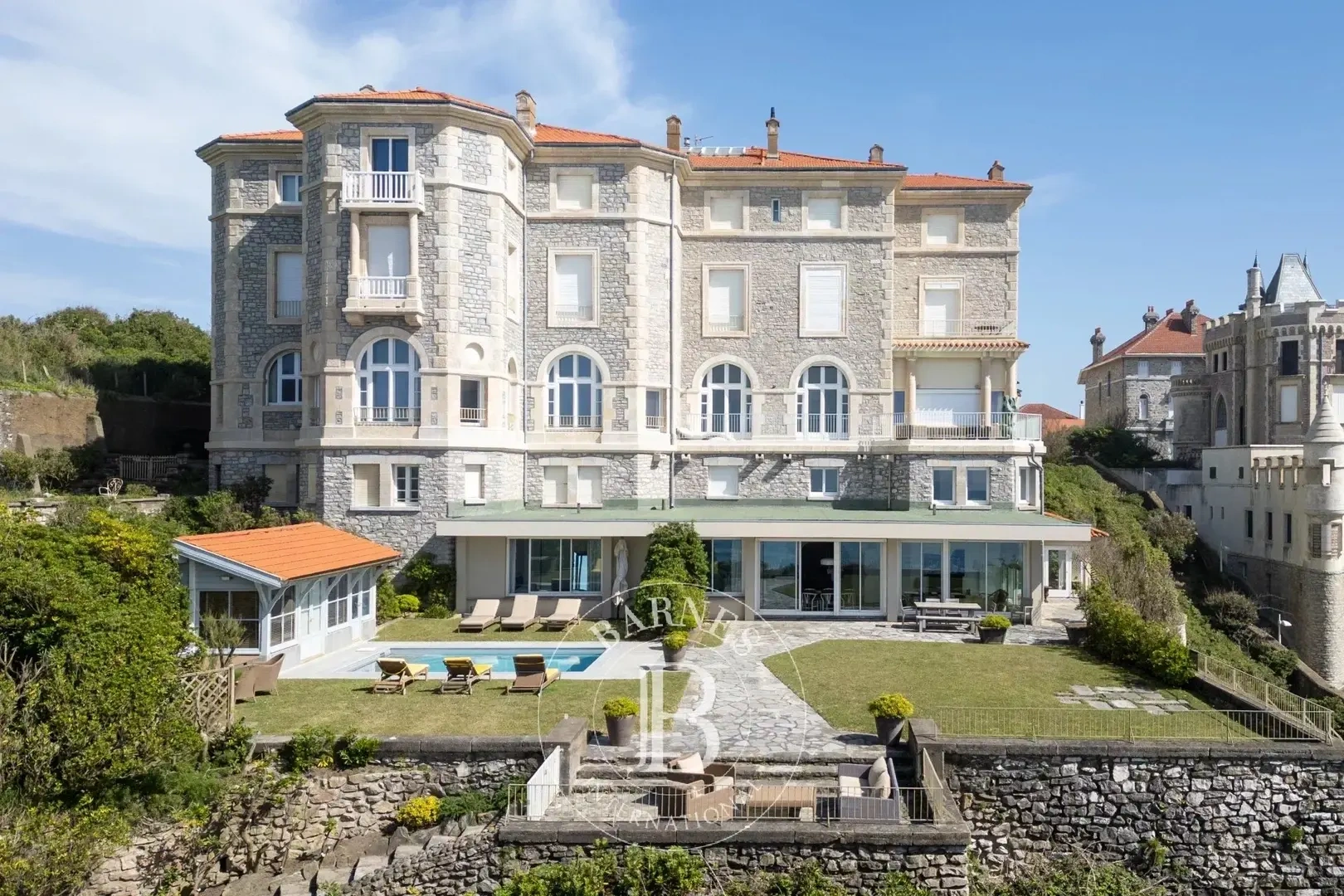 1 - sea view apartment for sale in biarritz - côte basque pyrénées-atlantiques - côte basque france