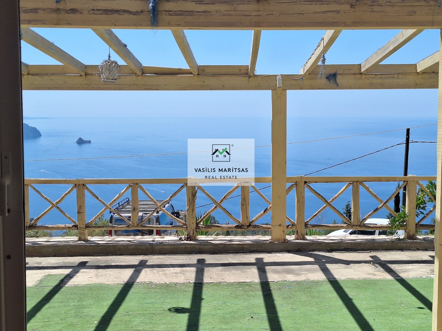 2 - vente commerce vue mer palaiokastrítsa îles ioniennes grèce
