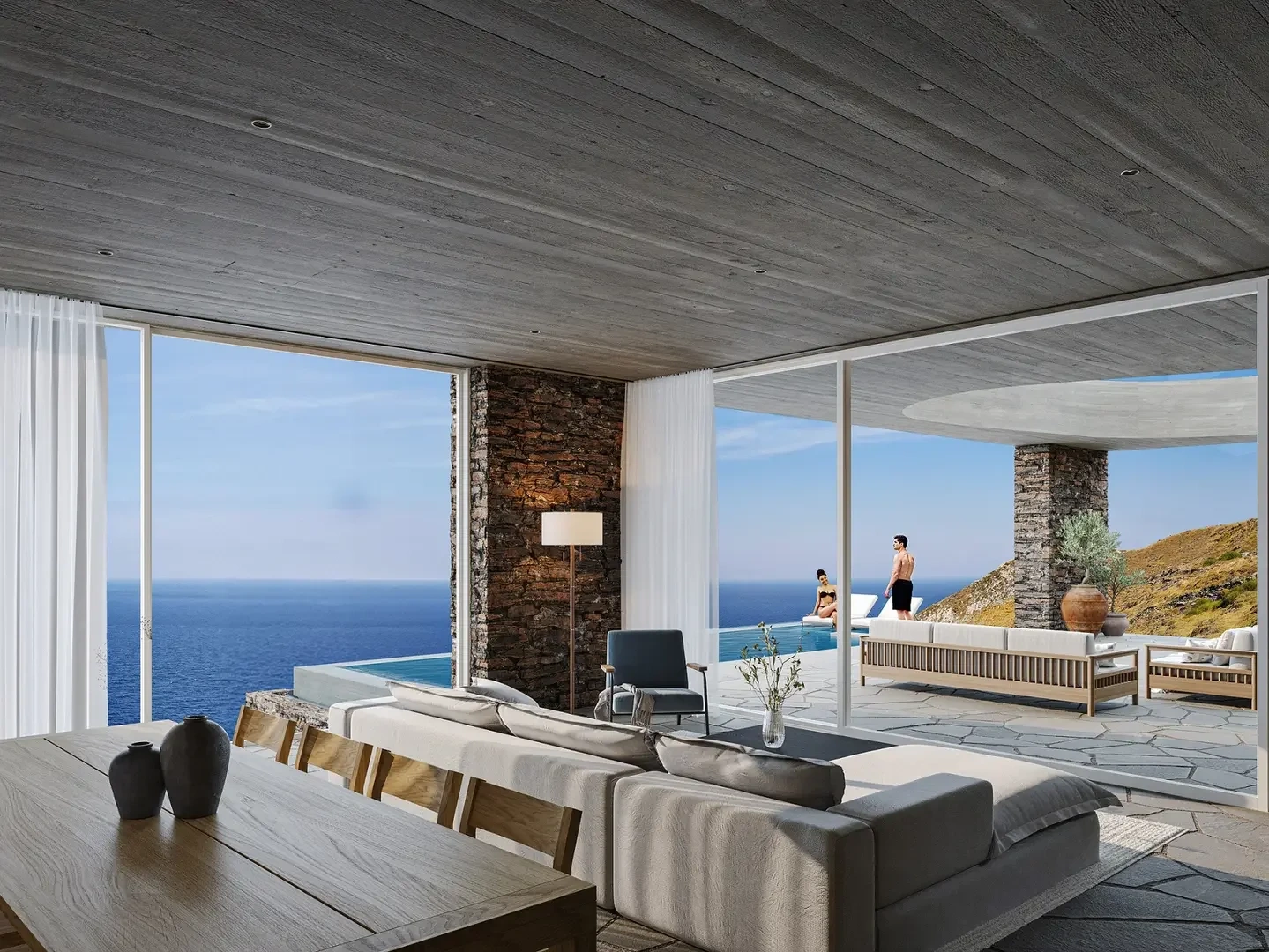 2 - vendita casa vista mare kea - cicladi egeo meridionale grecia